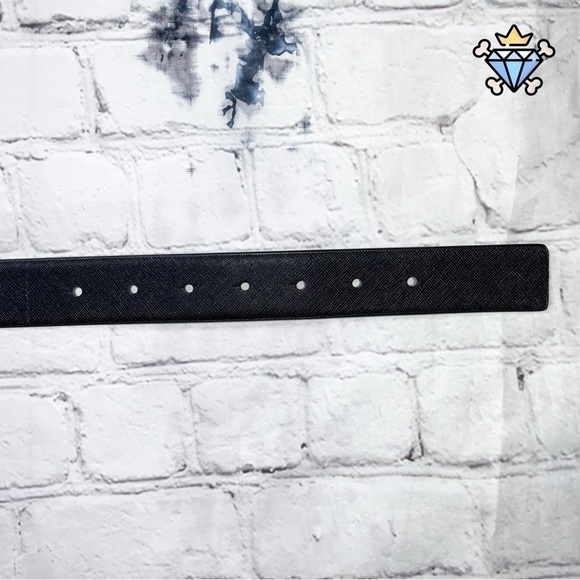 MICHAEL KORS BLACK BELT WITH LOGO BUCKLE SIZE SMALL - Picture 8 of 9